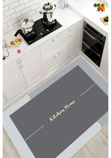 Dijital Baskılı Dekoratif Kaymaz Taban Yıkanabilir Kıtchen Home Halı Mutfak Halısı Yolluk Salon Halısı