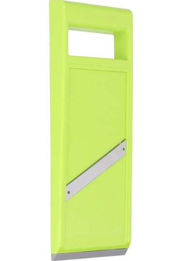 Geeroyoo El Tipi Yeşil Sebze Ve Meyve Dilimleyici - Ergonomik Kollü, Paslanmaz Çelik Blades, Kolay Temizlenir, Duvar Takma Delikli Mutfak Aleti Diğer