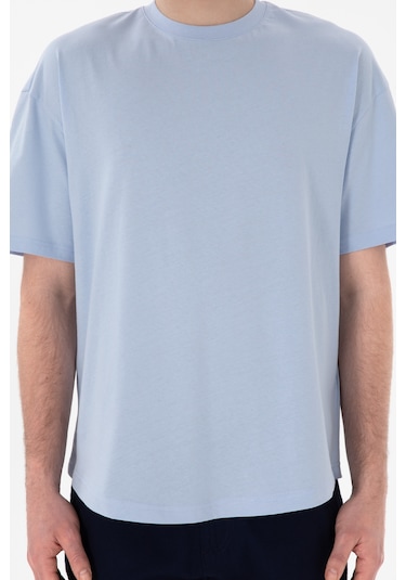 U.S. Polo Assn. Erkek Long Fit Bisiklet Yaka Açık Mavi Basic Tişört 50305988-VR003 U.S. Polo Assn. Erkek Long Fit Bisiklet Yaka Açık Mavi Basic Tişört 50305988-VR003