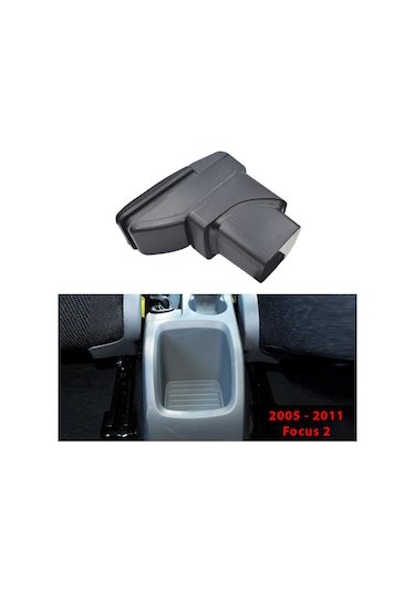 Ford Focus 2 2005-2011 Delmesiz Vidasız Kol Dayama Kolçak