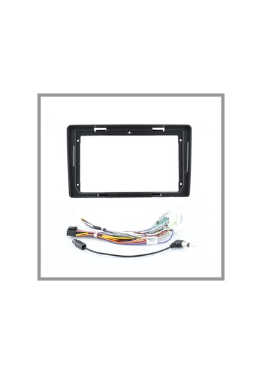 Dacıa Duster 2015-2017 Uyumlu 10.1 İnc Androıd Multimedya Çerçevesi-soket-canbus