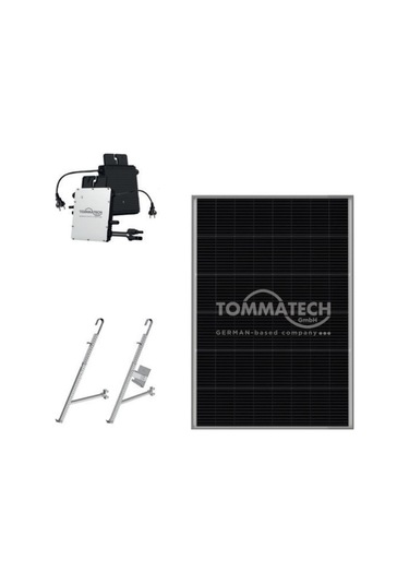 Tommatech 300we 2x240wp Mikro İnverter Balkon Güneş Paneli Paketi