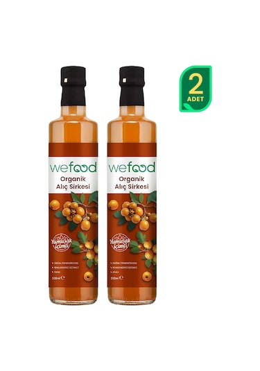 Wefood Organik Alıç Sirkesi 500 Ml 2'li 8683347036264 Diğer
