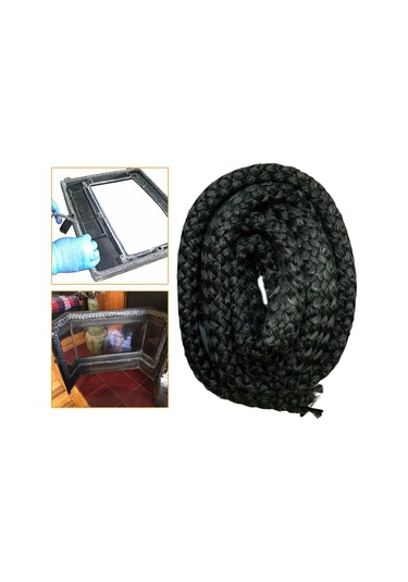 Suntek 2.5 Metre Odun Sobası Kapı Contası Yangına Direnç 10mm