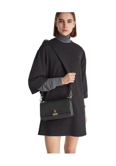 Th Her Med Crossover Kadın Siyah Çanta-10145 Siyah