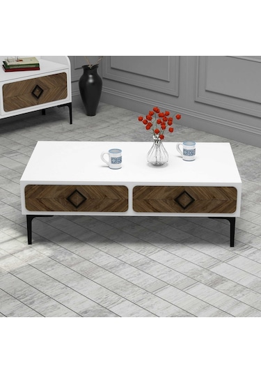 Variant Samba Tv Ünitesi Ve Orta Sehpa Takımı - Beyaz