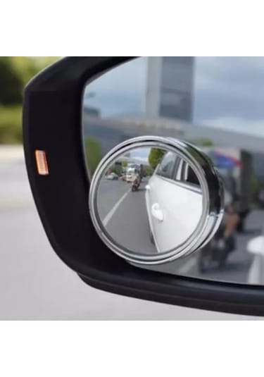 Çerçeveli Gerçek Cam Kör Nokta Aynası 360 Derece Hareketli 2 Adet