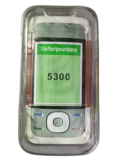 Nokia 5300 Uyumlu Telefon Koruyucu Şeffaf Mika Kapak -