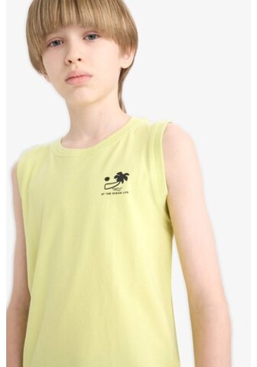 DeFacto Erkek Çocuk Bisiklet Yaka Atlet E0192A825HSGN664