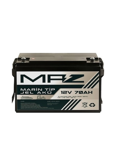 Maz Akü 12 Volt 120 Amper Ah Kuru Agm Vrla Ups Akü Yeni Üretim-93142