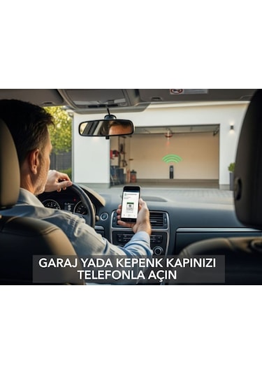 Akıllı Telefonla Kepenk Garaj Kapısı Kontrol Cihazı