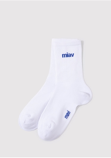 Mavi - Miav Beyaz Socket Socks 1912598-620 Beyaz