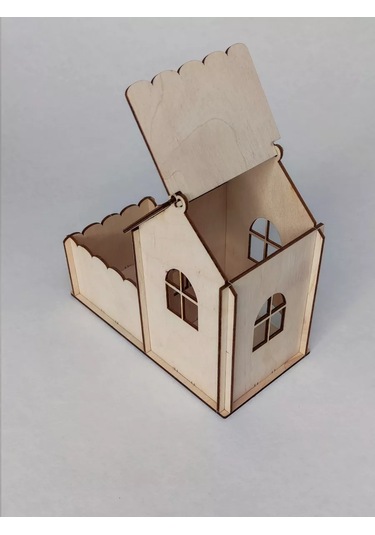 Woodiks Poşetler İçin Stand Toptan - 5 Adet 196750329 Bej