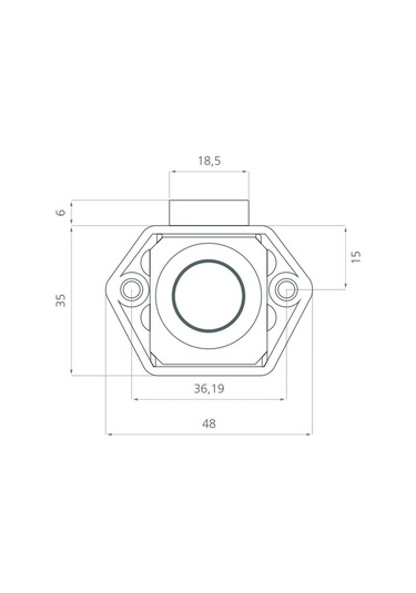 Canex Basmalı Çekmece Kilidi Küçük 5 Adet