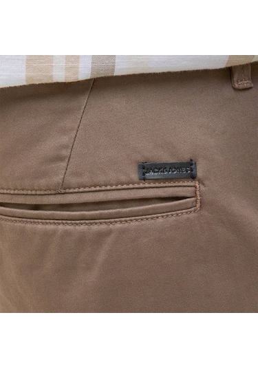 Jack & Jones Jack&jones Bowie Solid Erkek Kahverengi Şort Kahverengi