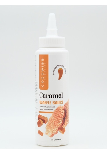 Cocowiss Chocolate Karamel Aromalı Waffle Çikolata Sos 300 G