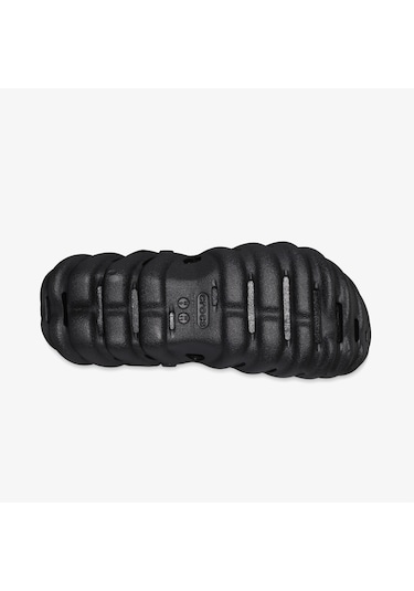 Crocs Echo Unisex Siyah Terlik Düz 207937 Siyah