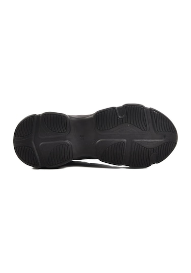 Ayakmod 164 G Siyah Tekstil Kadın Sneaker Siyah