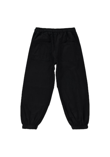 Civil Boys Paçası Lastikli 10-13 Yaş Pantolon - Siyah