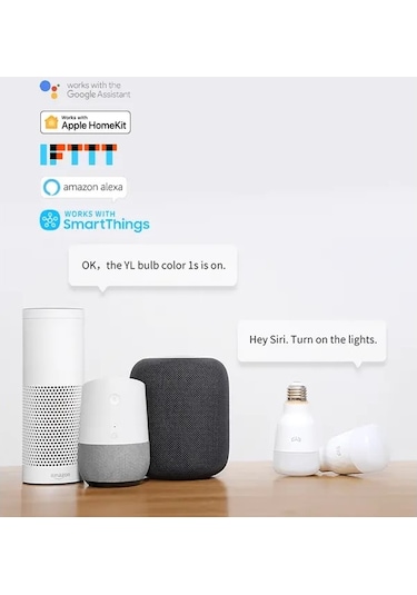 Xiaomi Yeelight 1s Renkli Akıllı Rgbw Led Ampul 8.5w E27 Yldp13yl
