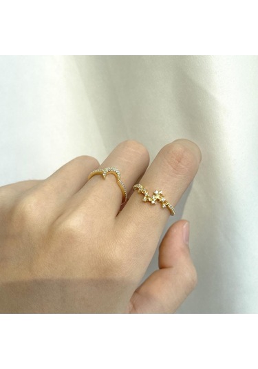 Gümüş Tancise Kadın Klasik 925 Ayar Gümüş Zirkon Yüzük Bayanlar Takı Düğün Promise Parti Hediye 8 Gümüş