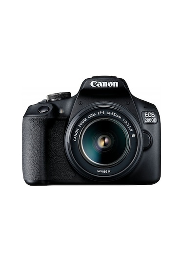 Canon EOS 2000D 18-55 MM DC III DSLR Fotoğraf Makinesi (İthalatçı Garantili)