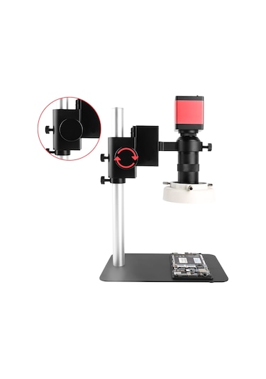 TriLine 13MP HD 60F/S Endüstriyel Mikroskop Kamera 130XC Montaj L