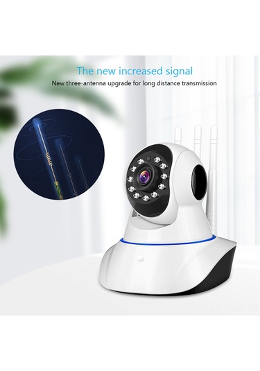 Aubyhe 1080p Hd Ev İçi Kamera: 360 Panoramik Görüş, İki Yönlü Ses, İnfrafed Gece Görüşü Ve Hareket Algılama İle Uzaktan İzleme