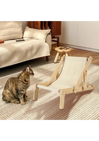 Homyl Kedi Şezlong Hamak Yatak Taşınabilir Dinlenme Kediler