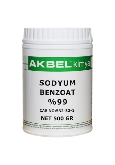 Akbel Kimya Sodyum Benzoat 500 G