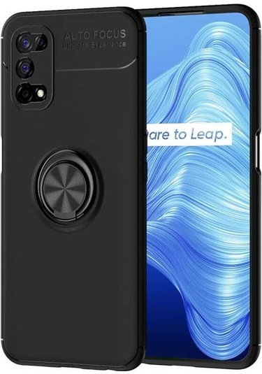Realme 7 Pro Kilif Yüzüklü Magnetli Ravel Case 389753113