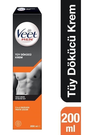 Veet Men Tüy Dökücü Krem 200 Ml