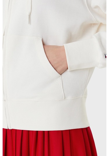 Tommy Hilfiger Bayan Sweat Ww0ww45742 Ya8 Beyaz Beyaz Tommy Hilfiger Bayan Sweat Ww0ww45742 Ya8 Beyaz Beyaz