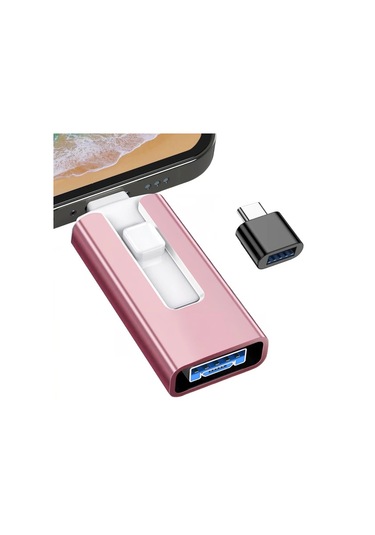 Boatshop1 128gb İphone Uyumlu Foto Çubuğu - Harici Depolama Ve Fotoğraf Yedekleme İçin Mfi Sertifikalı İpad Uyumlu Usb Flash Sürücü