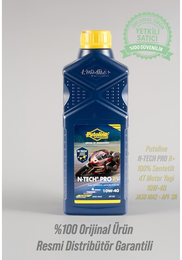 N-tech Pro R+ 10w-40 %100 Sentetik 4t Motosiklet Yağı