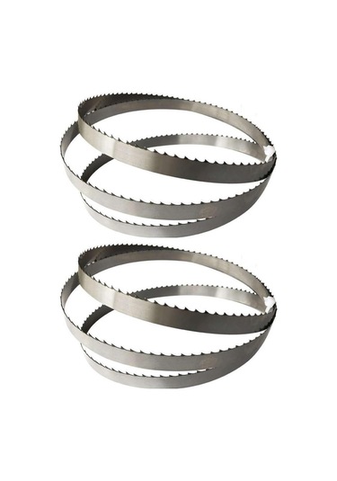 2pcs 1650x16x0.5mm Bant Testere Bıçakları 4 Tpi Ahşap Kesim Et Sığır Eti Balıkları İçin Testere Bıçakları Jambon Dondurulmuş Gıda Kesimi Ahşap