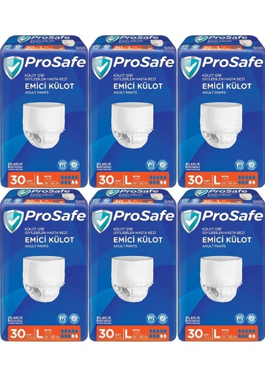 Prosafe Emici Külot Hasta Bezi Büyük-large 180 Adet 6pk 30 L