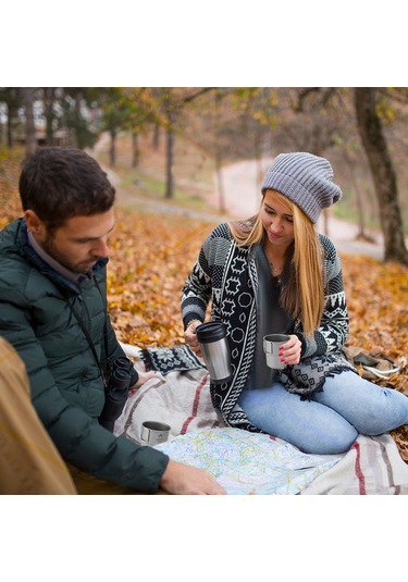 Geeroyoo Ti37 Saf Titanyum Kahve Ve Çay Bardağı, 300ml Kapasiteli, Hafif Ve Pratik Gri