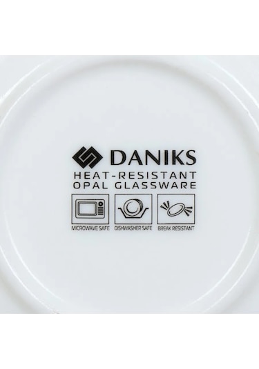 Daniks 3'lü Kapaklı Cam Seramik Salata Kasesi Seti, Eden 225919315 Beyaz