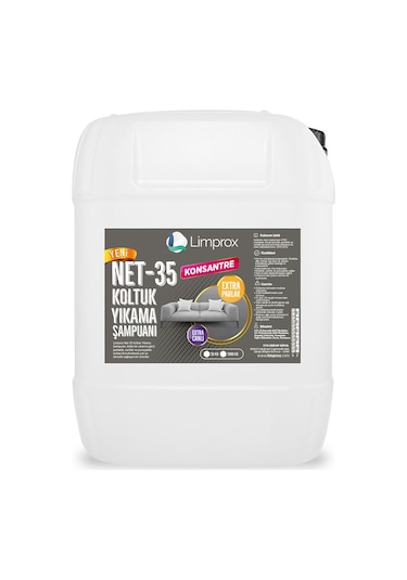 Limprox Net-35 Koltuk Yıkama Şampuanı 10 KG