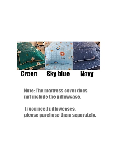 Siyah Yeni % 100% Pamuklu Kumaş Kalınlaşmak Kapitone Yatak Örtüsü Kral Kraliçe Çarşaf Y Koruyucu Hipoalerjenik Ç. K. Alez 56396502 Siyah