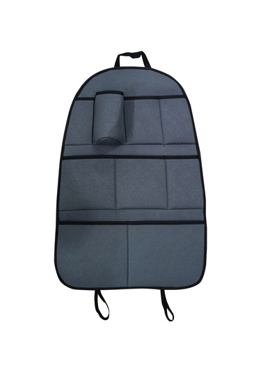 Elit Füme Araç Koltuk Arkası Organizer - Eşya Düzenleyici