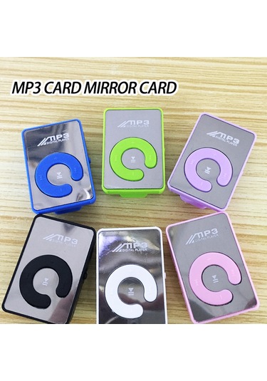 Geeksen Spor İçin Taşınabilir Siyah Mp3 Çalar - Mini Boyutlu, Kanca Özelliği, 8gb Tf Kart Desteği