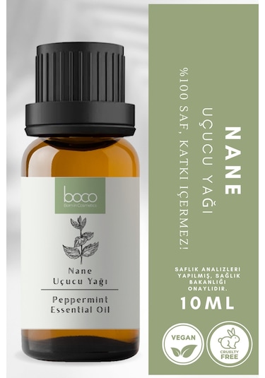 Boco Born In Cosmetics %100 Saf Nane Uçucu Yağı 10 ML