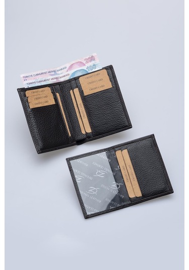 DERİNSS DRC7023 Hakiki Deri Erkek Kahverengi Cüzdan