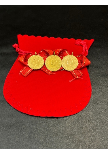 Vıctorıa Gold 3 Adet Çeyrek Altın -hediyeli Eski Tarihli Kulplu 22 Ayar