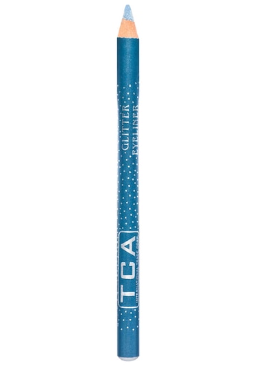 Tca Glitter Eyeliner - Deep Sky Blue