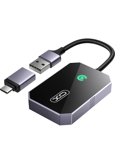 Xo Is Beauty Cz016 Kablosuz Carplay Adaptörü, 6 Ve Ile Üzeri Uyumlu, Usb Bağlantılı, Wi-fi + Bluetooth, Sesle Kontrol