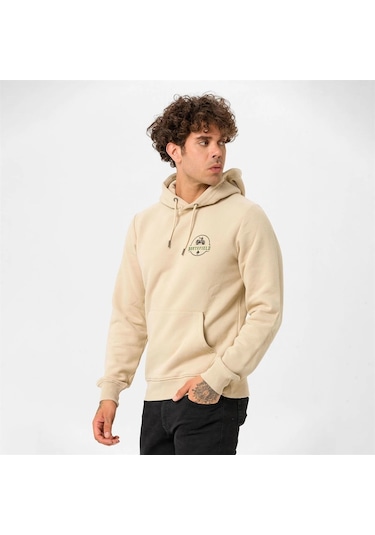 Routefield House Erkek Sweat-091 Bej