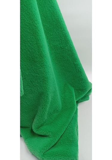 Yeşil Peluş Kumaş